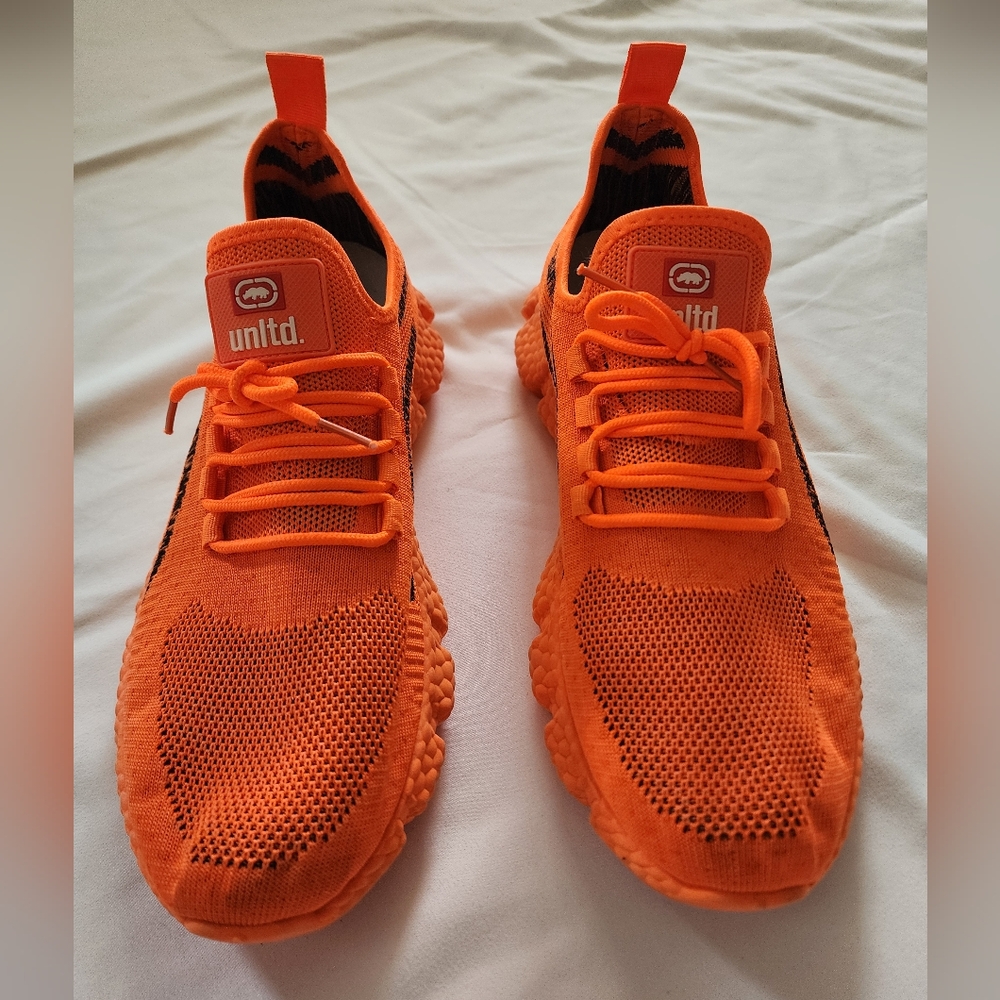Men UNLTD Orange Sneakers